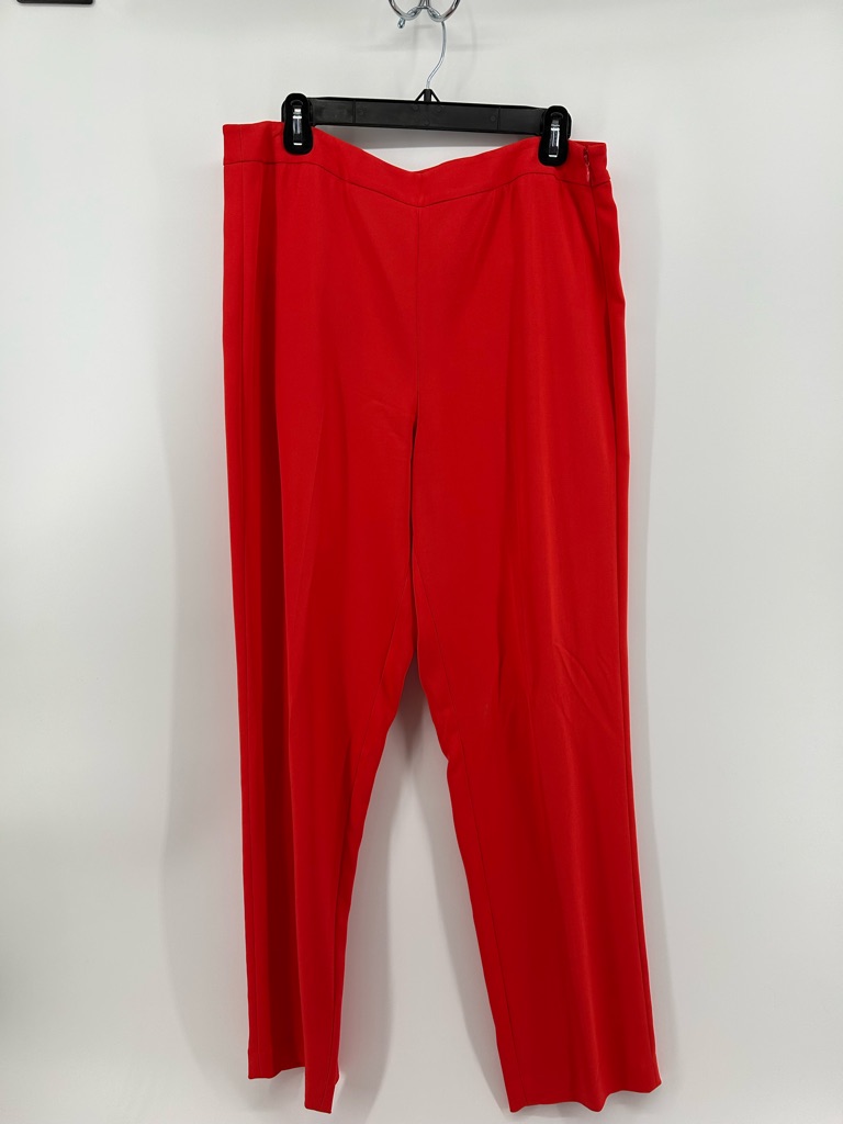 Donna Karan Red Dress Pants